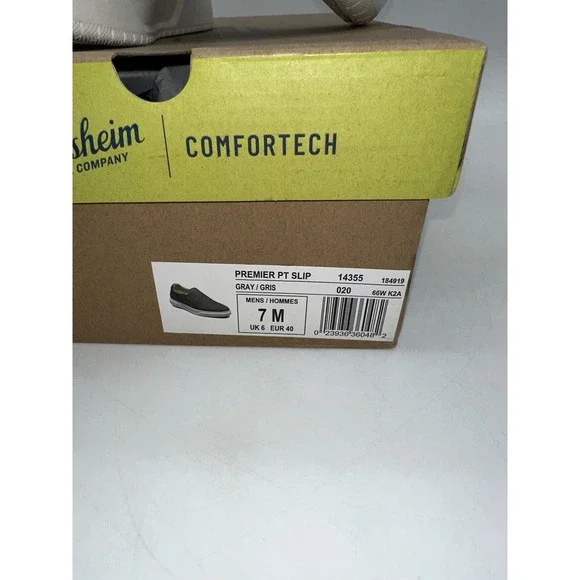 Tried On Florsheim Premier Plain Toe Slip On Sneaker Men's size 7M - Picture 2 of 9
